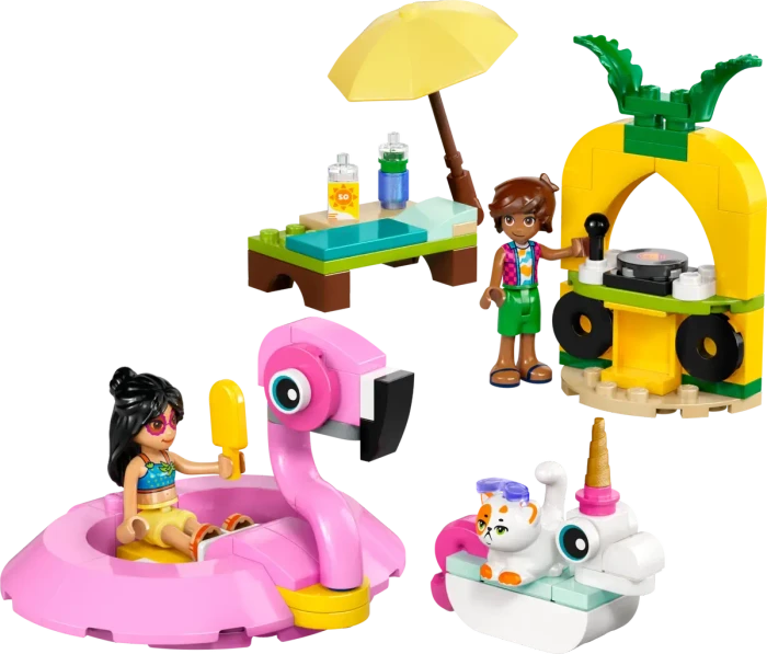 LEGO Friends - Poolparty mit Einhorn und Flamingo
