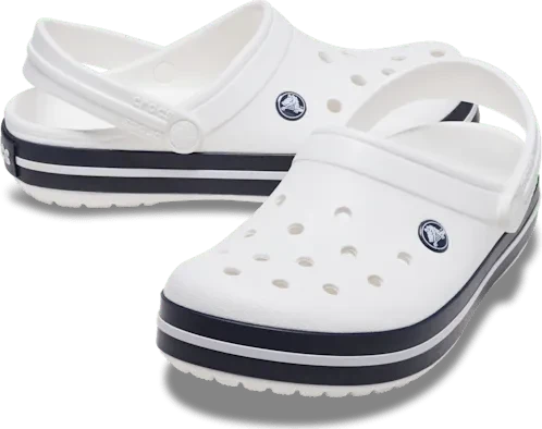 Crocs Crocband Clog white/navy (Junior)