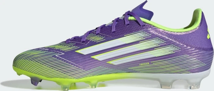 adidas F50 League FG/MG purple rush/cloud white/lucid lemon