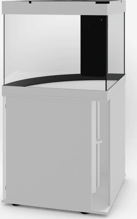 Juwel Trigon 190 LED Aquarium-Set mit Unterschrank, weiß/weiß, 190l