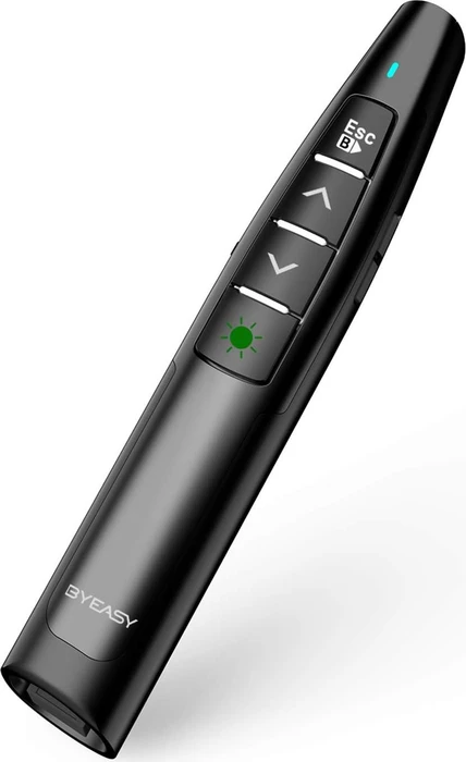 Byeasy P6100 Wireless Presenter with Green Laser