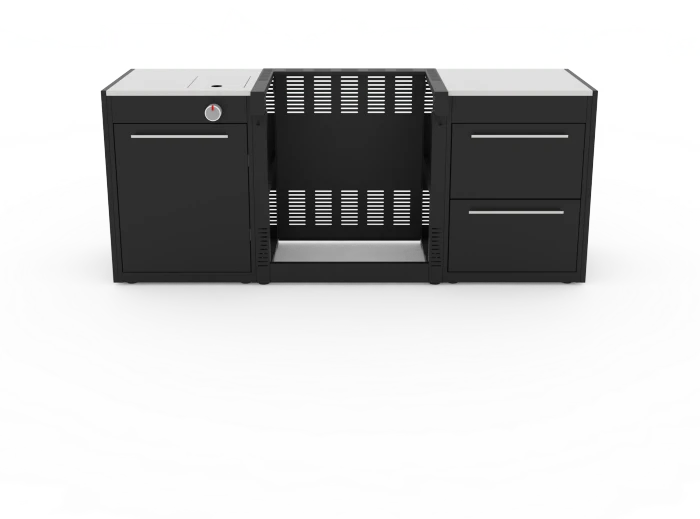 Weber BBQ Kitchen 231 Anbaukit schwarz
