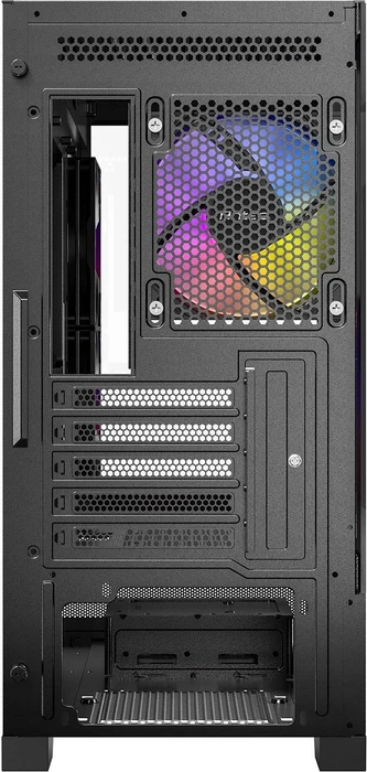 Antec CX500M RGB, schwarz, Glasfenster