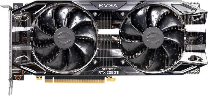 EVGA GeForce RTX 2080 Ti Black Edition Gaming, 11GB GDDR6, HDMI, USB-C, 3x DP