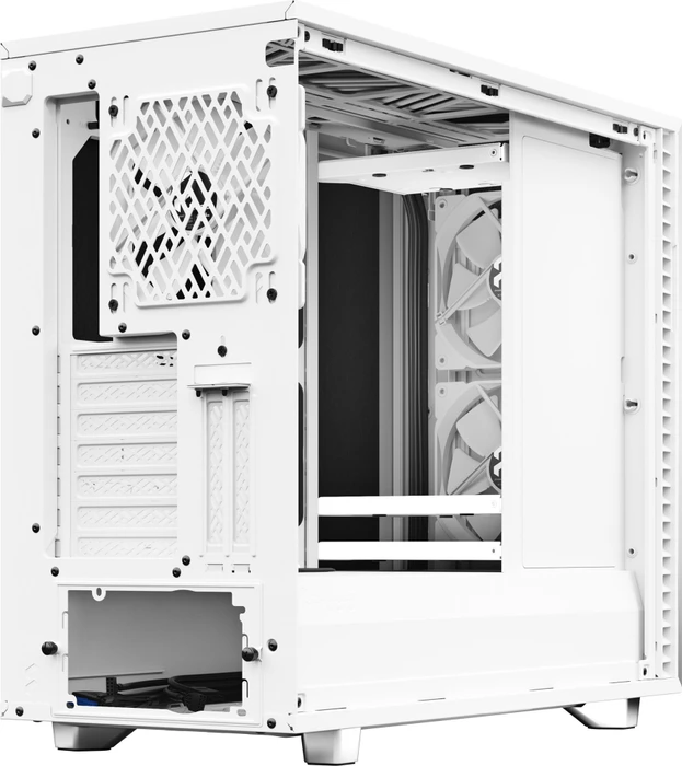 Fractal Design Define 7 White TG Clear Tint, Glasfenster, schallgedämmt