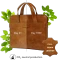 dbramante1928 Silkeborg 15" Laptop-Tasche, Goldbraun Vorschaubild