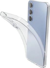 Cellularline Fine Cover für Samsung Galaxy S25 FE transparent