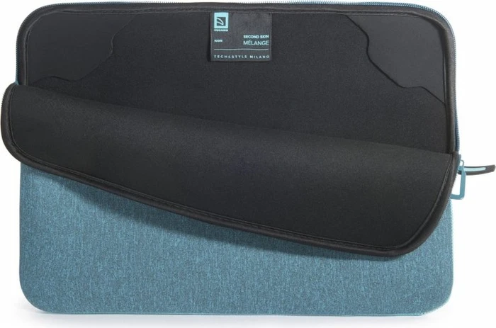 Tucano Mélange Second Skin Sleeve 14", hellblau
