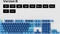 Keychron OEM Dye-Sub Keycap-Set Ocean - Version B, Kunststoff (PBT), Ocean, blau, 114 Tasten, ANSI-US Vorschaubild