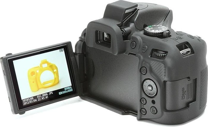 EasyCover Kameraschutz für Nikon D5200 schwarz