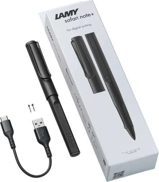 Lamy safari note+ all-black für Apple iPad, schwarz