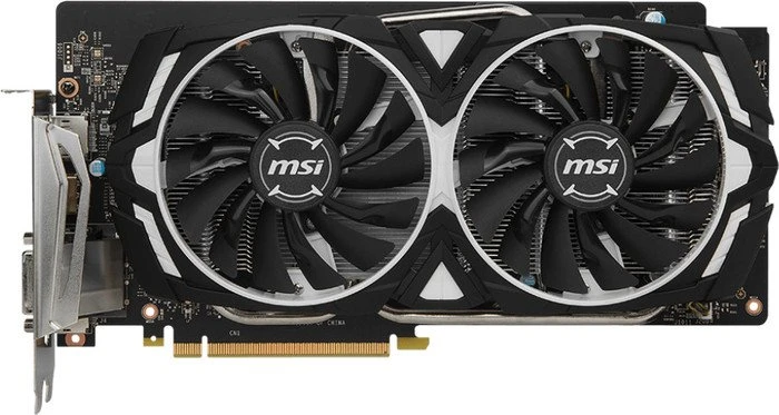 MSI GeForce GTX 1060 Armor 6G OC, 6GB GDDR5, DVI, HDMI, 3x DP