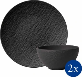 Villeroy & Boch Manufacture Dinner Tafelservice, 4-tlg.