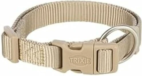 Trixie Premium Halsband, M-L, Sand