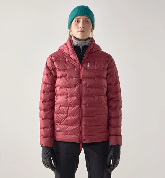 Haglöfs Roc Flash Down Funktionsjacke carmine red (Damen)
