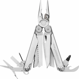 Leatherman Wave+ Multitool silber