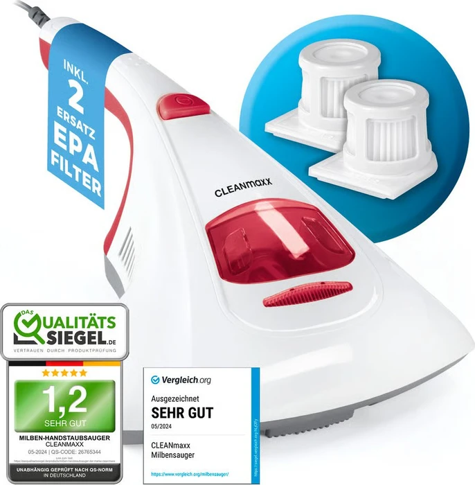 CLEANmaxx Vibration Milbensauger