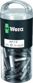 Wera DIY 867/1 Z Torx Bit 1/4", T40x25mm, 100 Stück