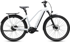 Cube Kathmandu Hybrid Deluxe Pro 800 Trapez metallicwhite'n'chrome Modell 2027
