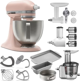 KitchenAid 5KSM50PKVEFT Artisan Plus feather pink