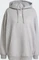 adidas Essentials Oversized Hoodie medium grey heather (Damen) Vorschaubild