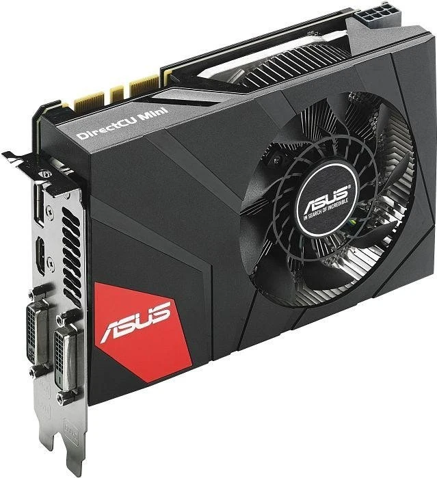 ASUS GeForce GTX 970 DC Mini, GTX970-DCMOC-4GD5, 4GB GDDR5, 2x DVI, HDMI, DP
