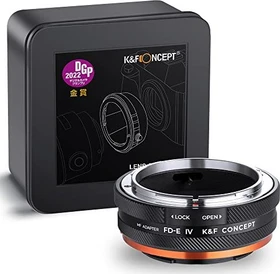 K&F Concept Adapter für Canon FD auf Sony E