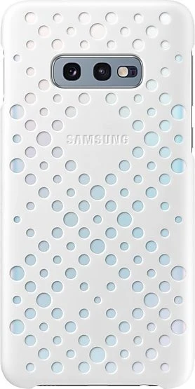 Samsung Pattern Cover für Galaxy S10e weiß