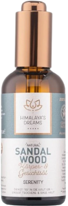 Himalaya's Dreams Sandalwood Serenity Ayurveda Körper- & Gesichtsöl, 100ml