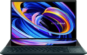 ASUS ZenBook Pro Duo 15 OLED UX582ZW-H2004W, Celestial Blue, Core i9-12900H, 32GB RAM, 1TB SSD, GeForce RTX 3070 Ti, DE (90NB0Z21-M001B0)