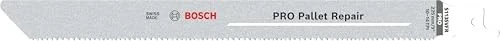 Bosch Professional PRO S1135VFR Pallet Repair Säbelsägeblatt 10-14TPI, 225x19x1.25mm, 100 Stück