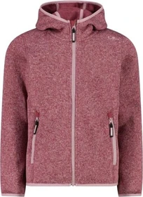 CMP Knit-Tech Meliert Fleece Jacke titanio/calypso (Junior)