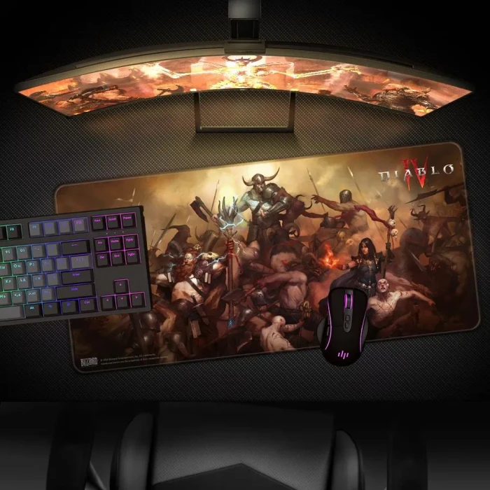 Blizzard Diablo IV - XL Gaming Mousepad, 900x420mm, Heroes