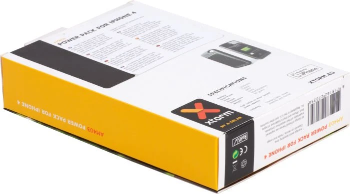 A-Solar Power Pack Hülle mit Akku für Apple iPhone 3GS/4