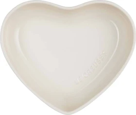 Le Creuset Schüssel in Herzform 20cm meringue