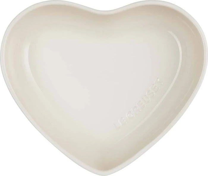 Le Creuset Schüssel in Herzform 20cm meringue