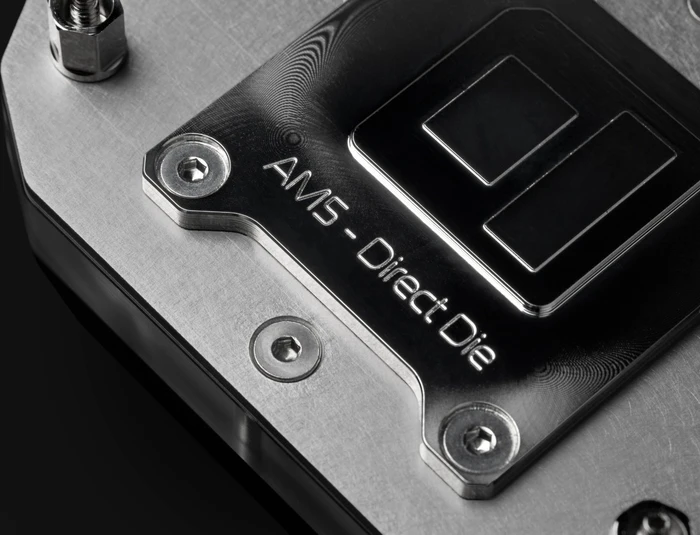 EK Water Blocks Quantum Line EK-Quantum Velocity² Direct Die D-RGB AMD Ryzen Signature Edition, AM5, Nickel Acryl