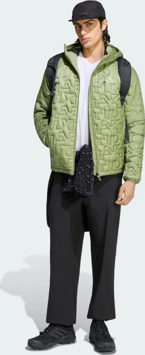 adidas Terrex Xperior PrimaLoft Loose Fill Hooded Isolation Funktionsjacke tent green (Herren)