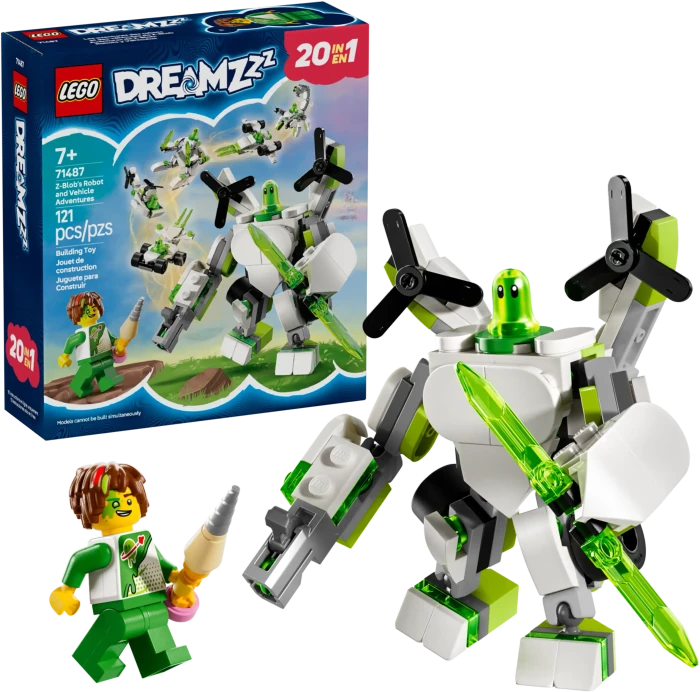 LEGO DREAMZzz - Z-Blob's Roboter- und Fahrzeugabenteuer
