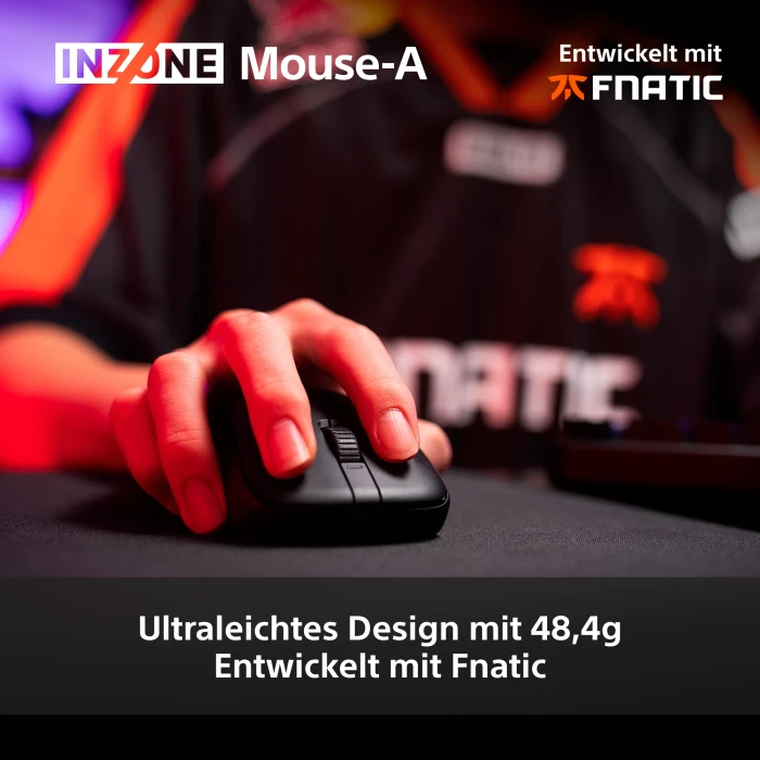 Sony INZONE Mouse-A Wireless Gaming Mouse, schwarz, USB