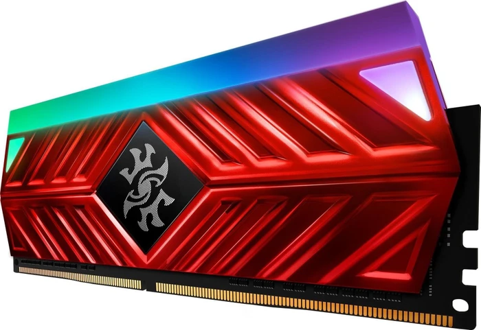 ADATA XPG Spectrix D41 rot RGB UDIMM 8GB, DDR4-4133, CL19-19-19, 1RX8