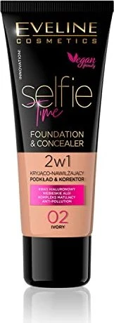 Eveline Cosmetics Selfie Time 2in1 Make-Up Foundation & Concealer