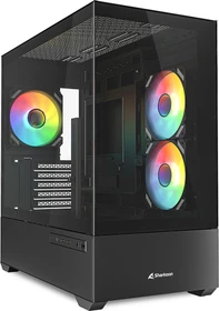 Sharkoon MK6 RGB Black, Glasfenster