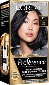 L'Oréal Récital Préférence Haarfarbe Booster P11 intensives kühles schwarz