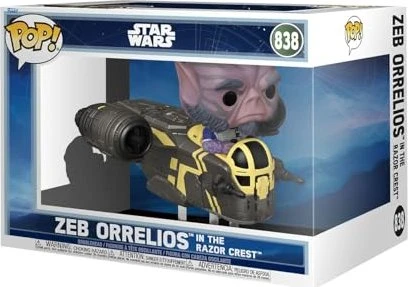 FunKo Pop! Rides - Star Wars - Zeb Orrelios in the Razor Crest