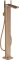 Hansgrohe Axor MyEdition Wannenmischerarmatur freistehend ohne Platte brushed red gold Vorschaubild