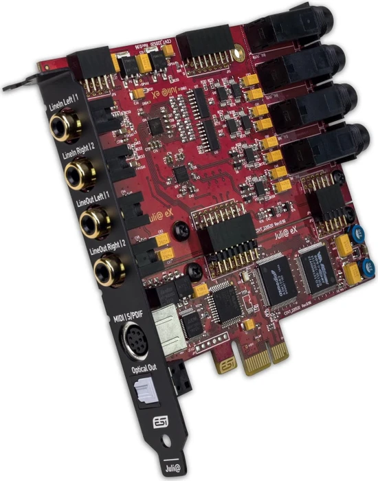 ESI Juli@ eX, PCIe
