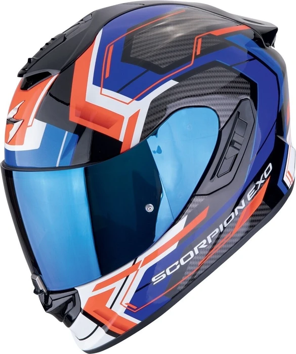 Scorpion EXO-1400 Evo II Air Linart schwarz/blau/rot/weiß
