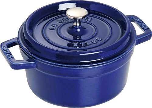Zwilling Staub Cocotte Schmortopf rund 20cm 2.2l dunkelblau