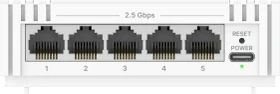 Cudy HS10 Desktop 2.5G Smart Switch HS105U, 5x RJ-45 (HS105U)